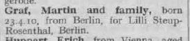Suchanzeige AJR Zeitschrift vom October 1946